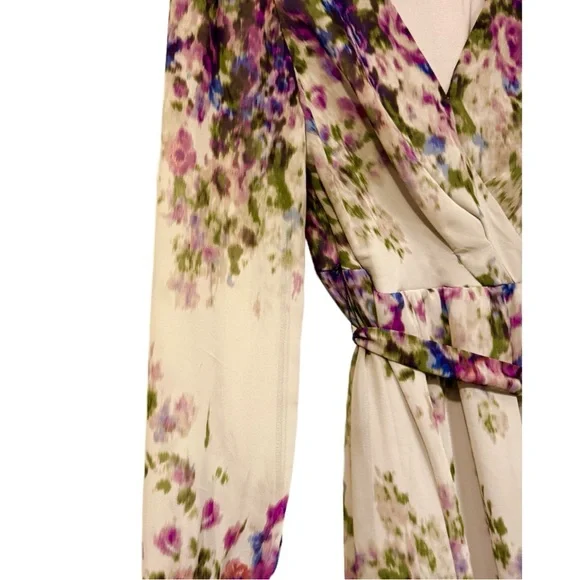 Jessica Simpson Long Sleeve Floral Dress - Picture 4 of 7